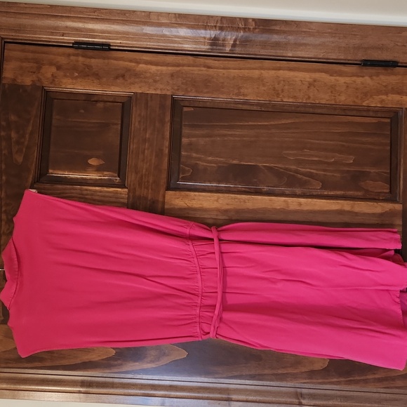 Amazon Essentials Fuchsia Sleeveless Dress - Picture 4 of 4